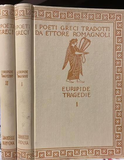 Le tragedie I-II - Euripide - copertina