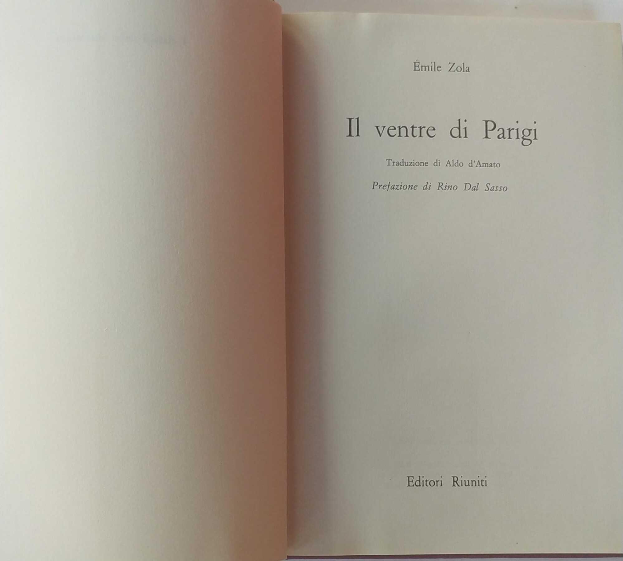 Il ventre di Parigi