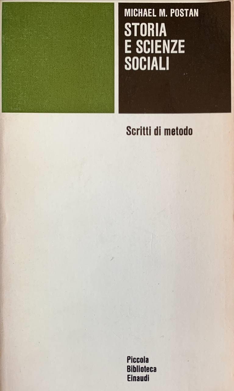 Storia e scienze sociali
