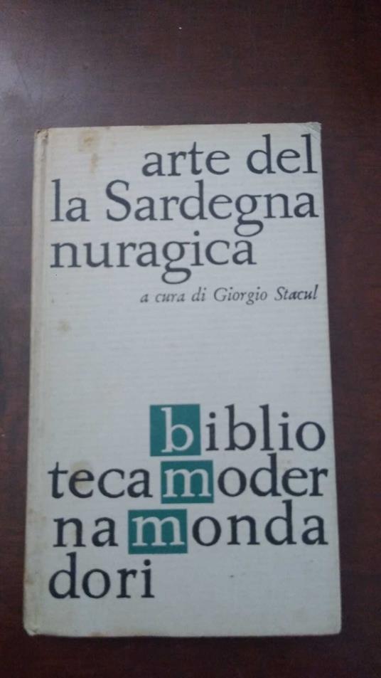 arte della Sardegna nuragica - Giorgio Stacul - copertina