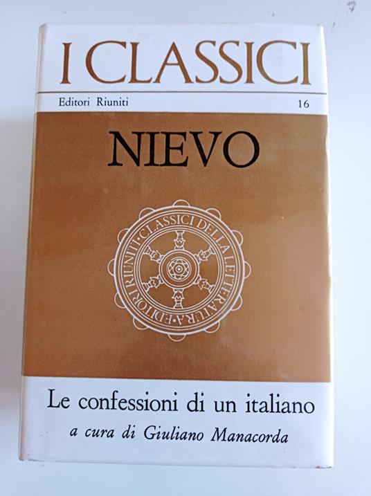 Confessioni di un italiano - Ippolito Nievo - copertina