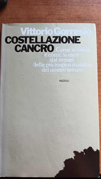Costellazione Cancro - Vittorio Gorresio - copertina