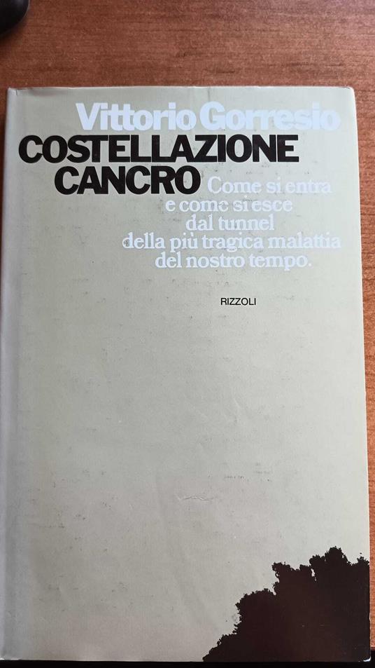 Costellazione Cancro - Vittorio Gorresio - copertina