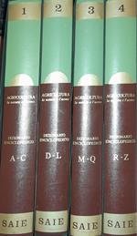 Agricoltura la natura e l'uomo. Dizionario enciclopedico (4 volumi)