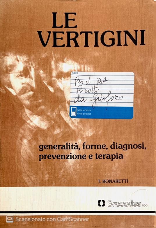 Le vertigini - T. Bonaretti - copertina