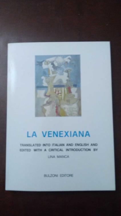 Venexiana - Lino Manca - copertina