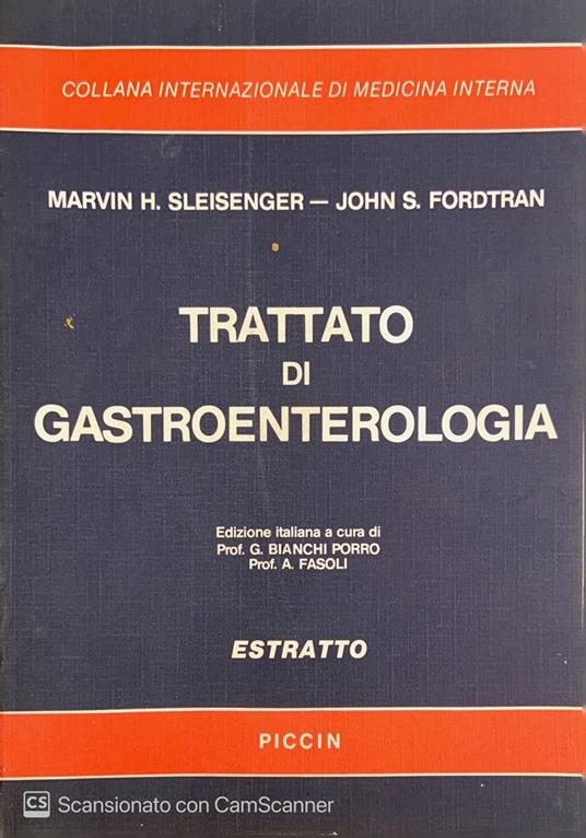 Trattato di gastroenterologia - copertina