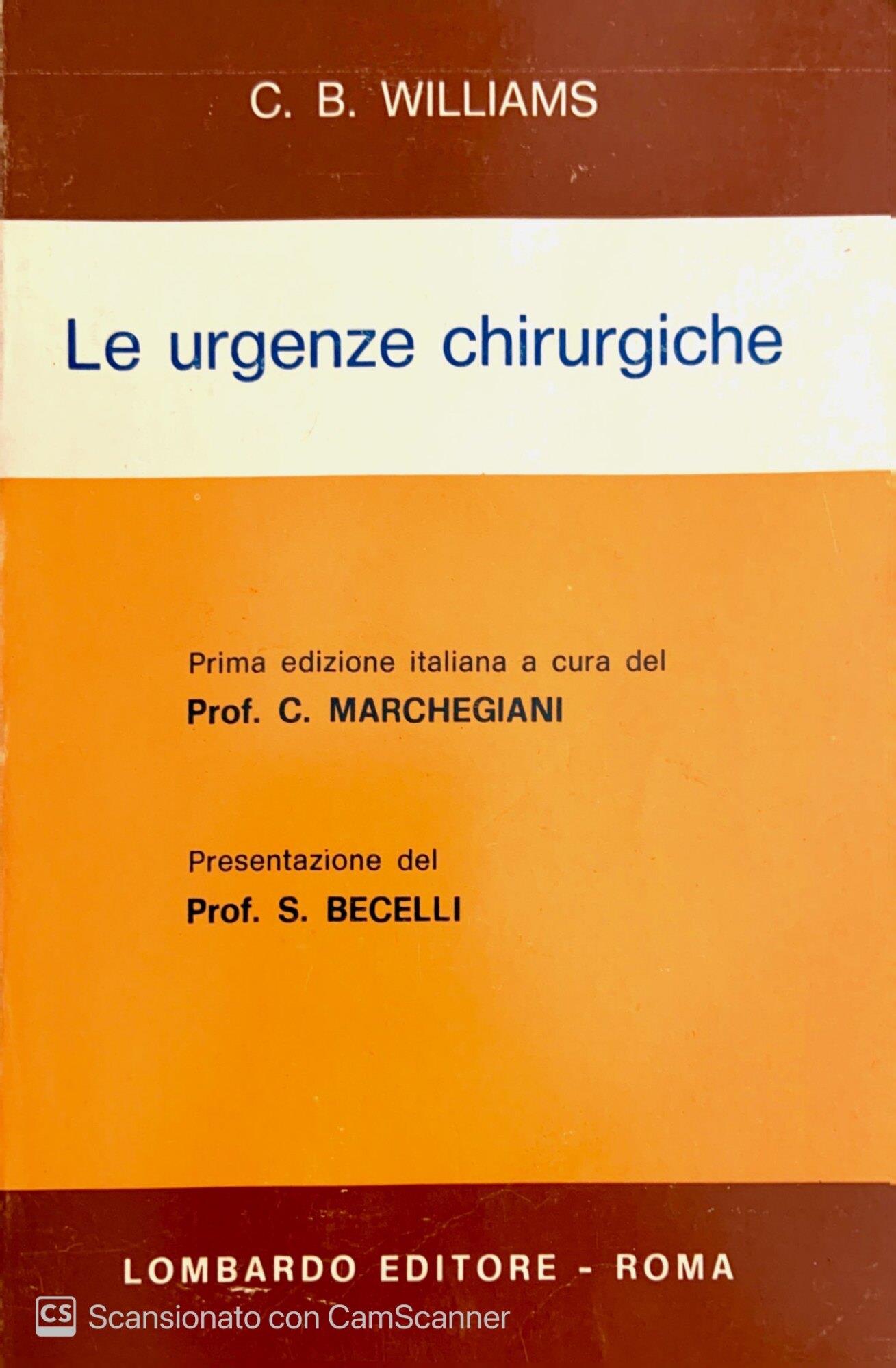 Le urgenze chirurgiche