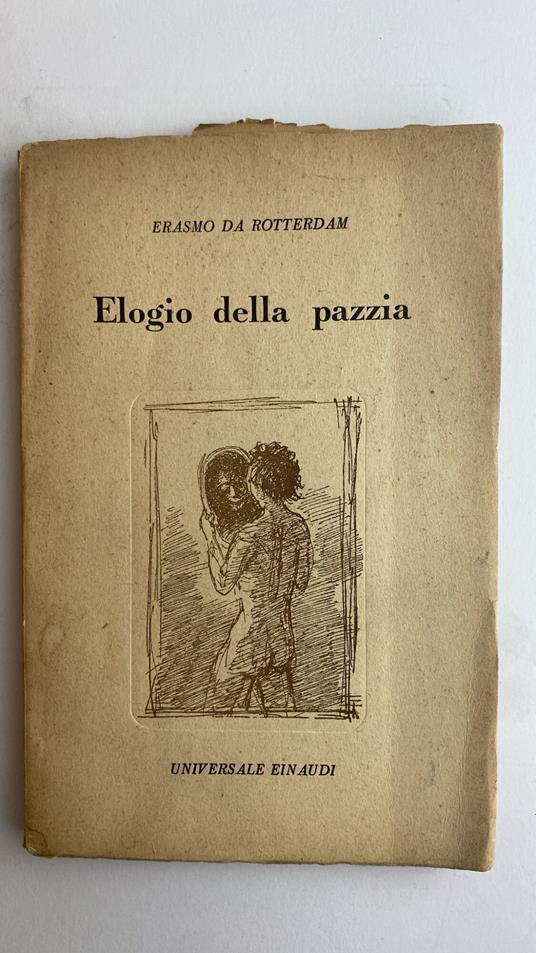 Elogio della pazzia - Erasmo da Rotterdam,Erasmo da Rotterdam - copertina