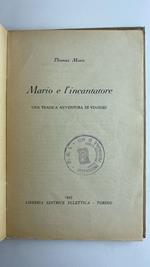 Mario e l'incantatore. Una tragica avventura di viaggio