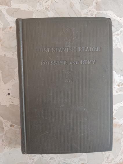 A first spanish reader - copertina