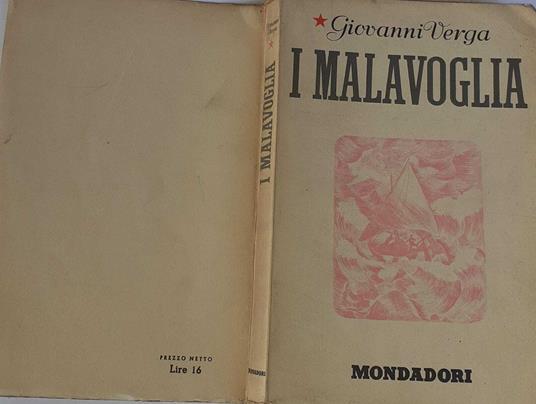 I Malavoglia - Giovanni Verga - copertina