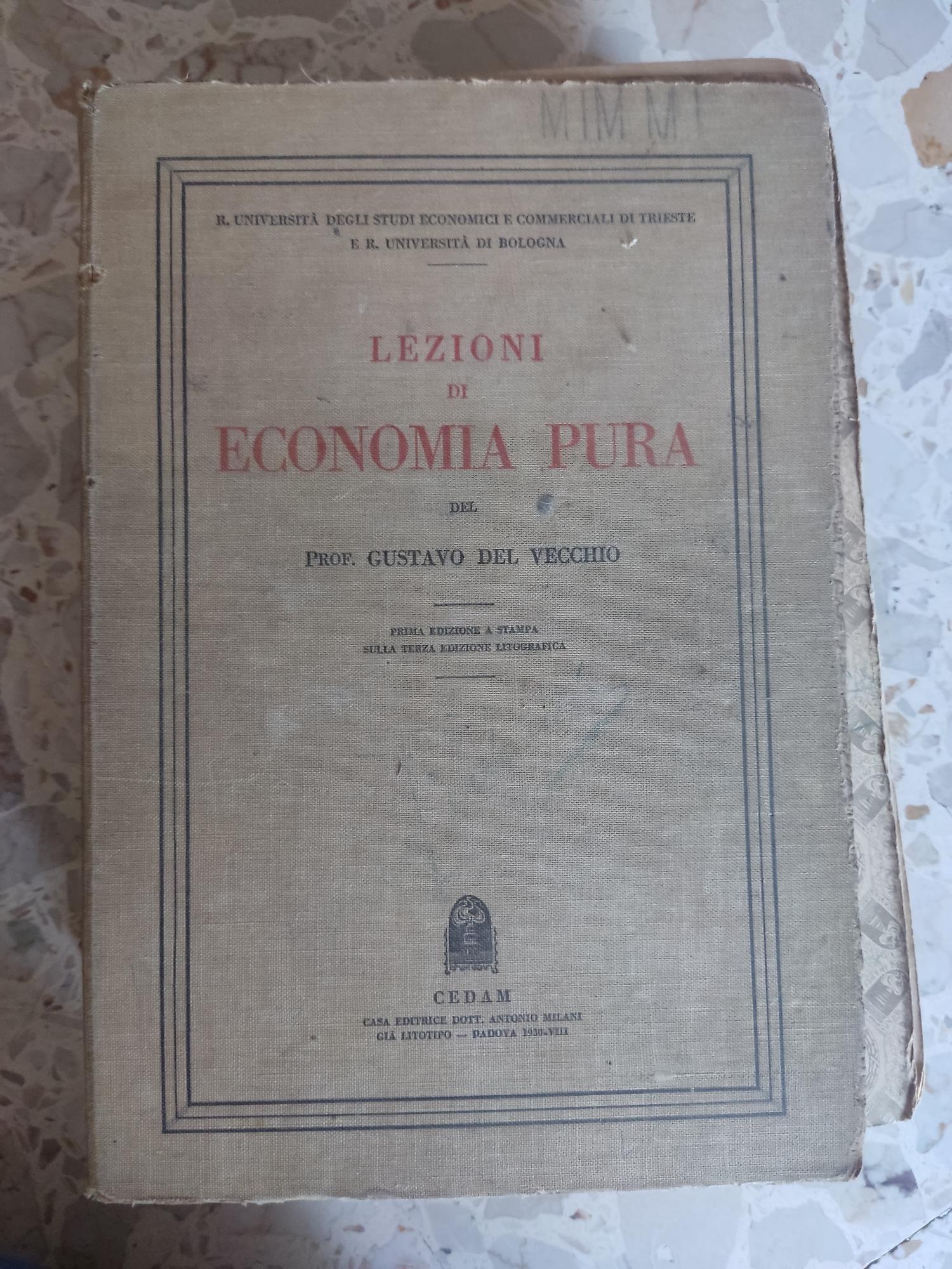 Lezioni di economia pura