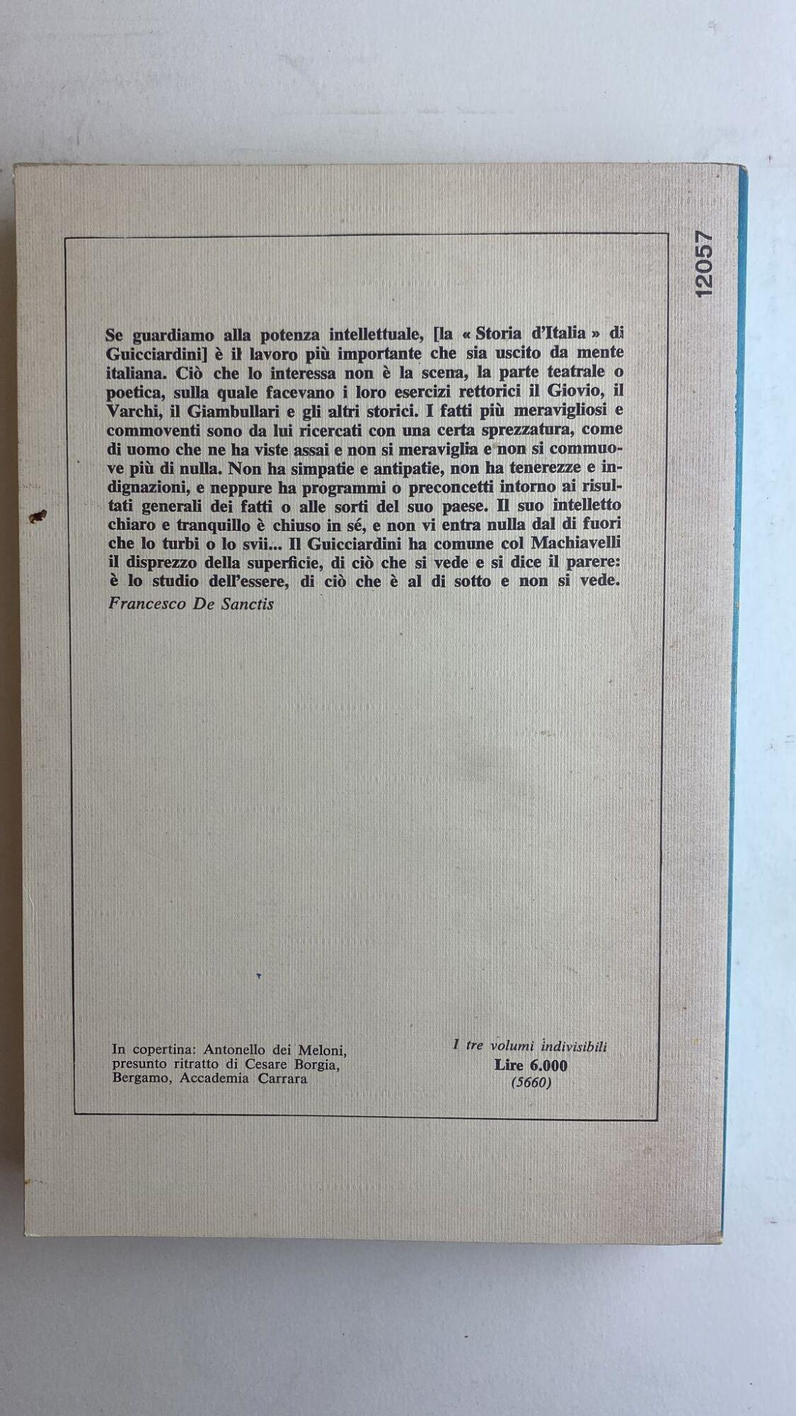 Storia d'Italia. Volume secondo