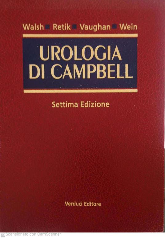 Urologia di Campbell. Vol. 1 - copertina
