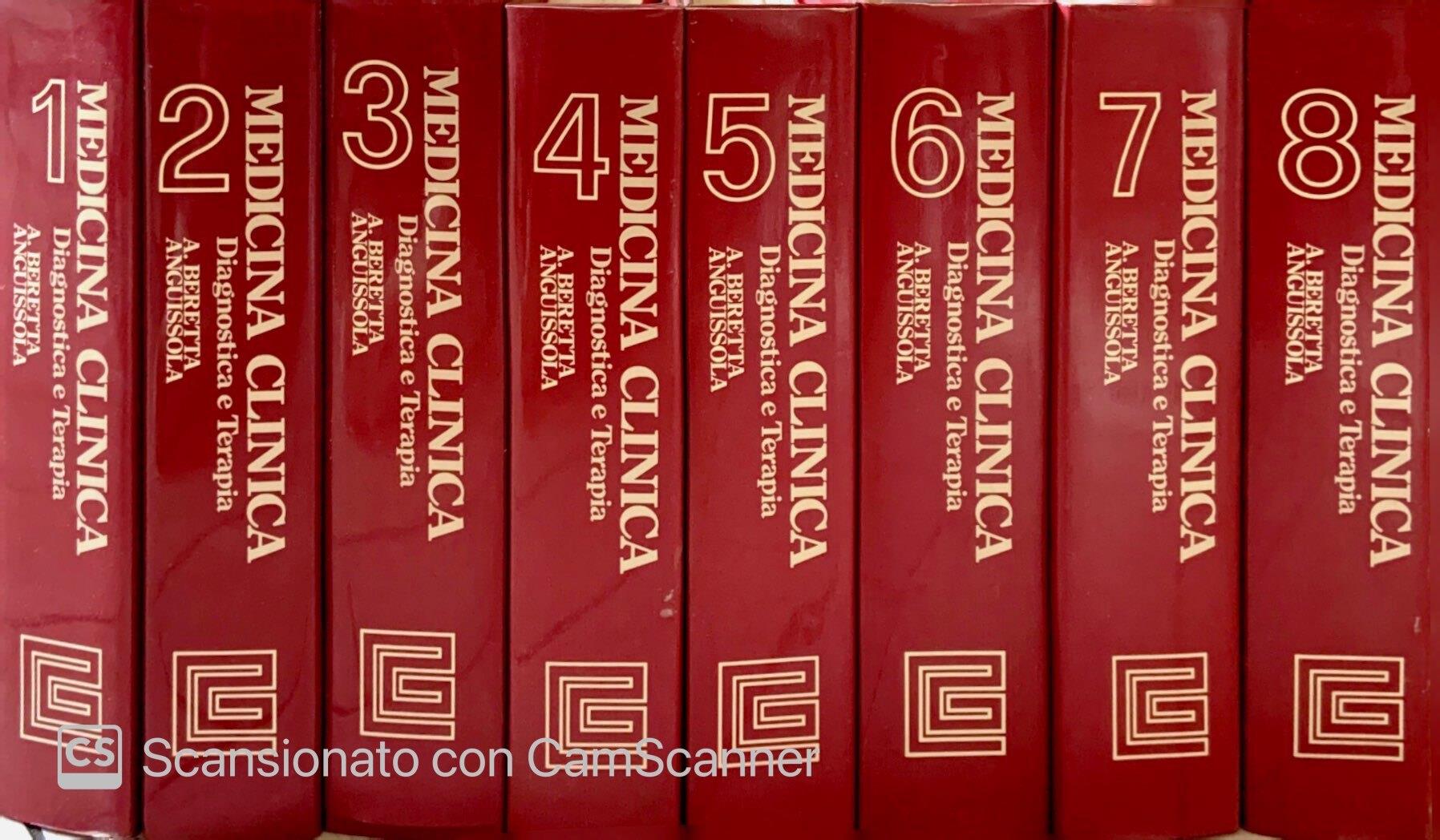 Medicina clinica diagnostica e terapia. Vol. 1-2-3-4-5-6-7-8