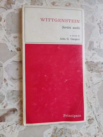 Scritti scelti - copertina