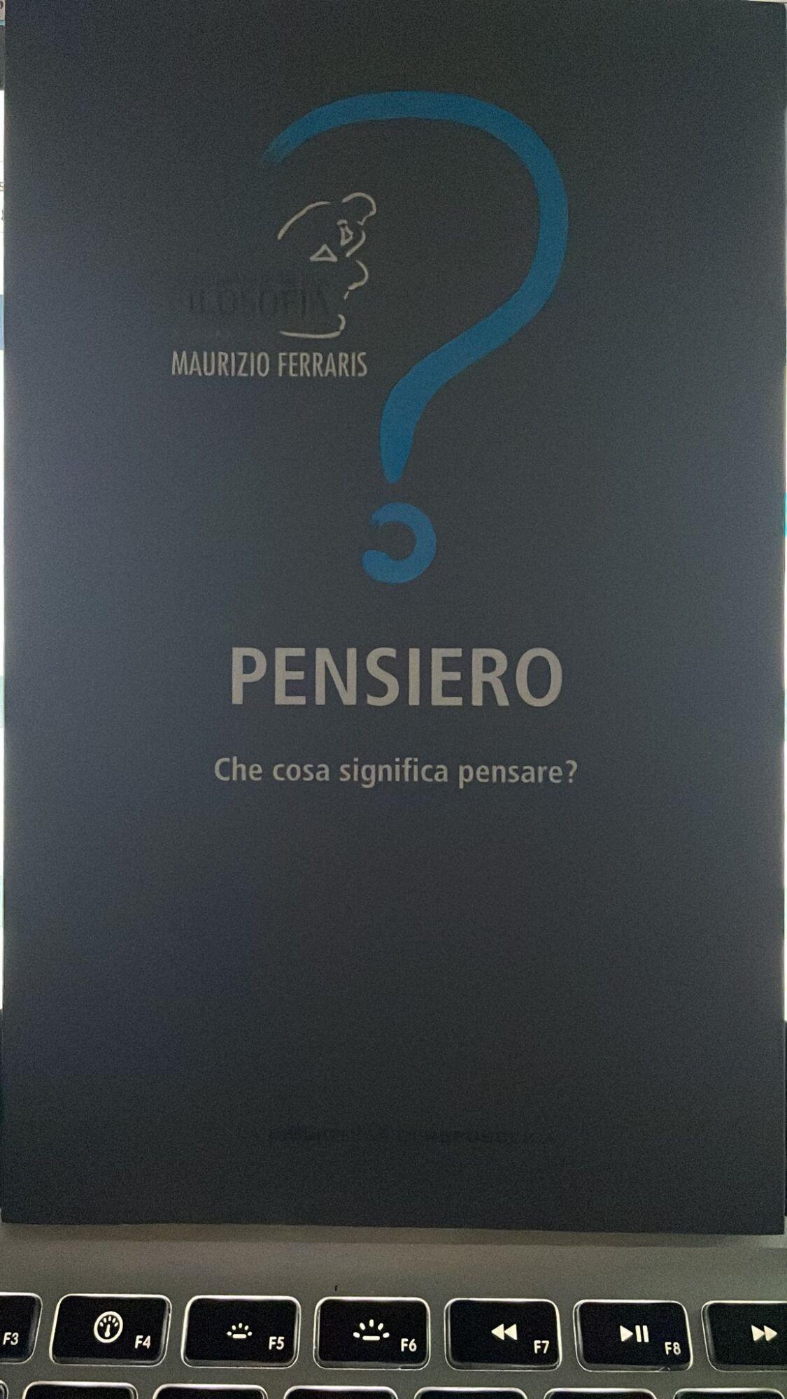 Pensiero. Che cosa significa pensare?