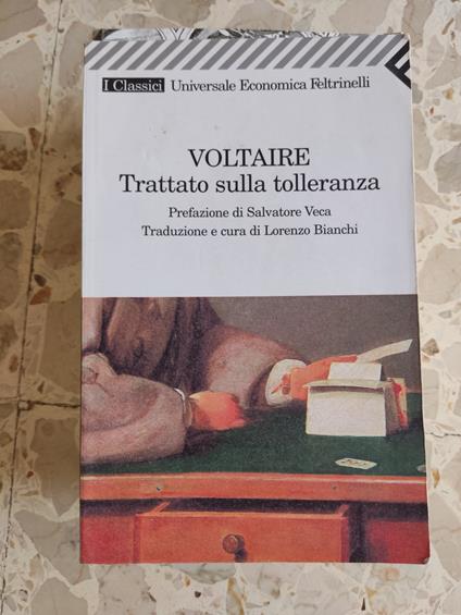 Trattato sulla tolleranza - Voltaire - copertina