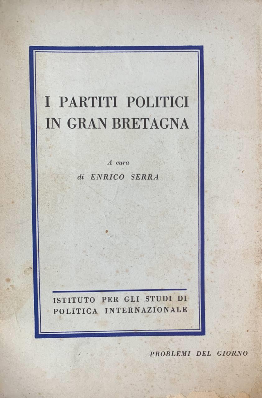I partiti politici in Gran Bretagna