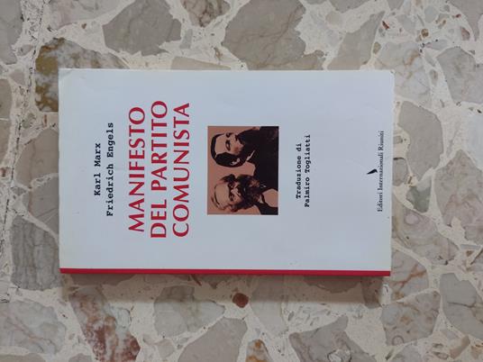 Manifesto del partito comunista - copertina