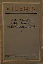 Sul diritto delle nazioni all'autodecisione