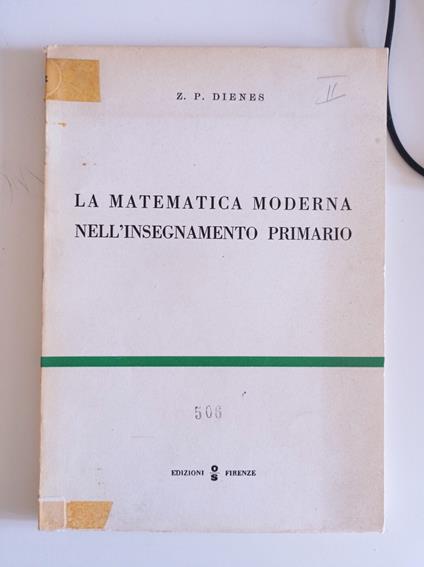 La matematica moderna nell'insegnamento primario - copertina