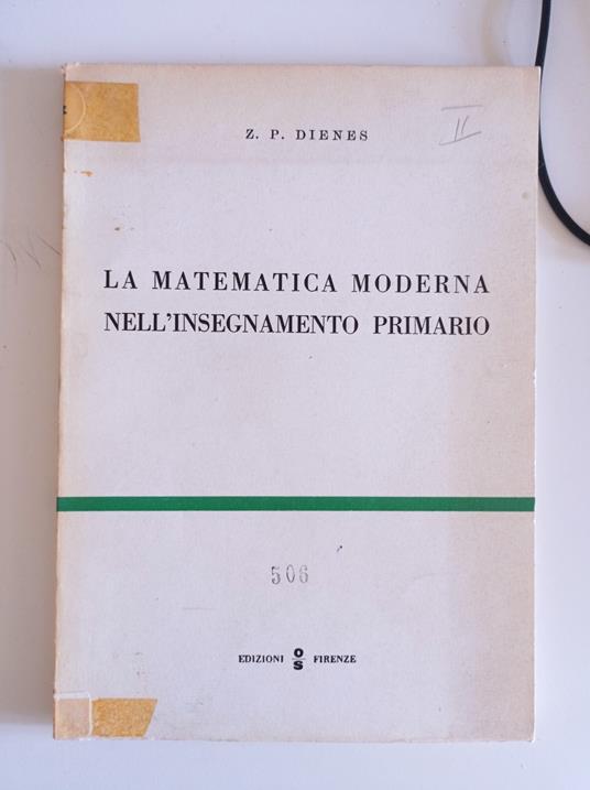La matematica moderna nell'insegnamento primario - copertina