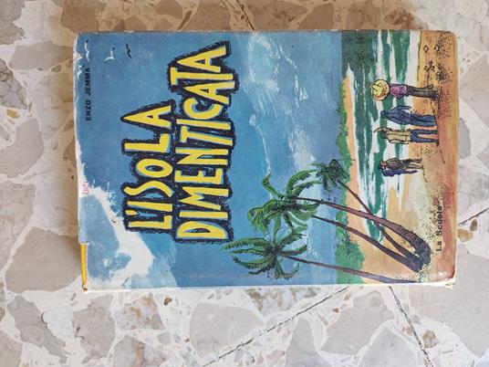 L' isola dimenticata - Enzo Jemma - copertina
