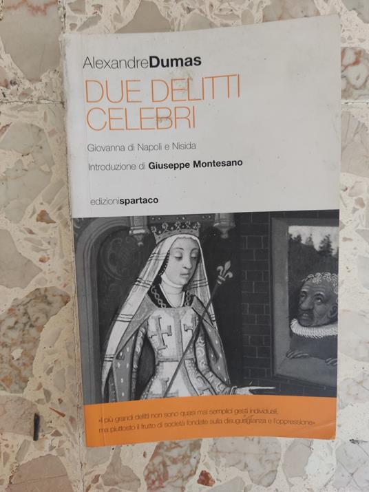 Due delitti celebri - Alexandre Dumas - copertina