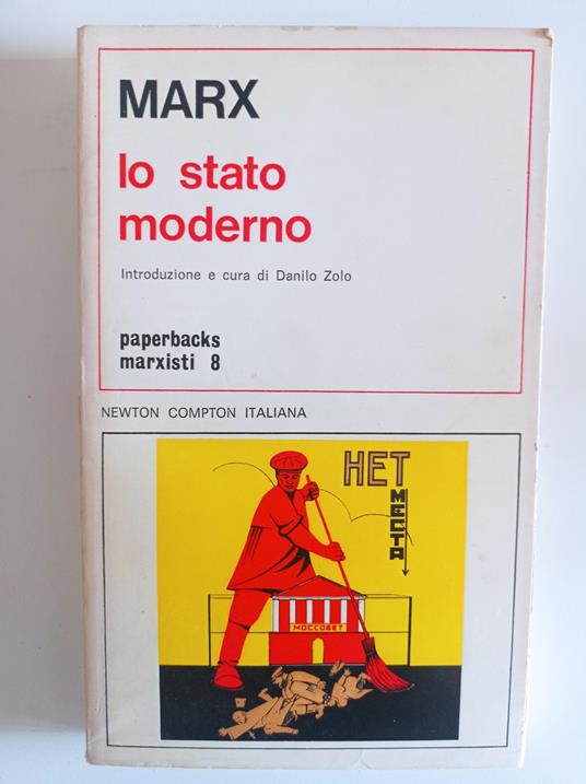 Lo stato moderno - Karl Marx - copertina