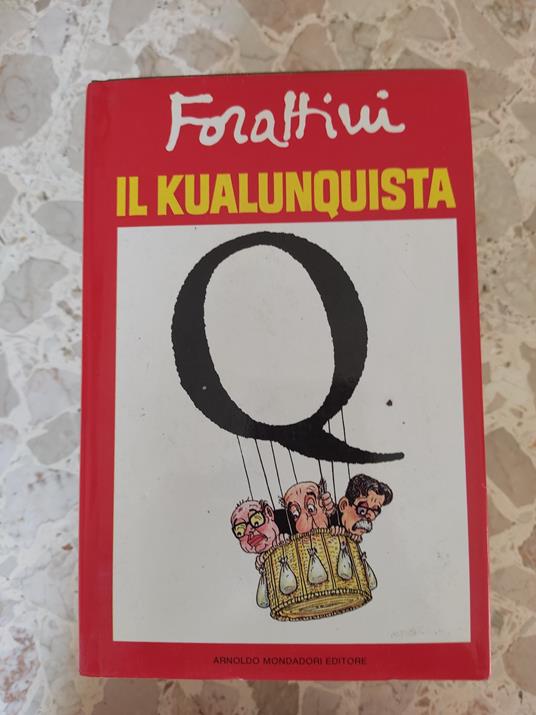 Il kualunquista - Giorgio Forattini - copertina