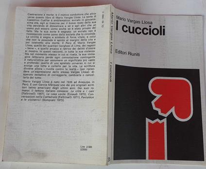 I cuccioli - Mario Vargas Llosa - copertina