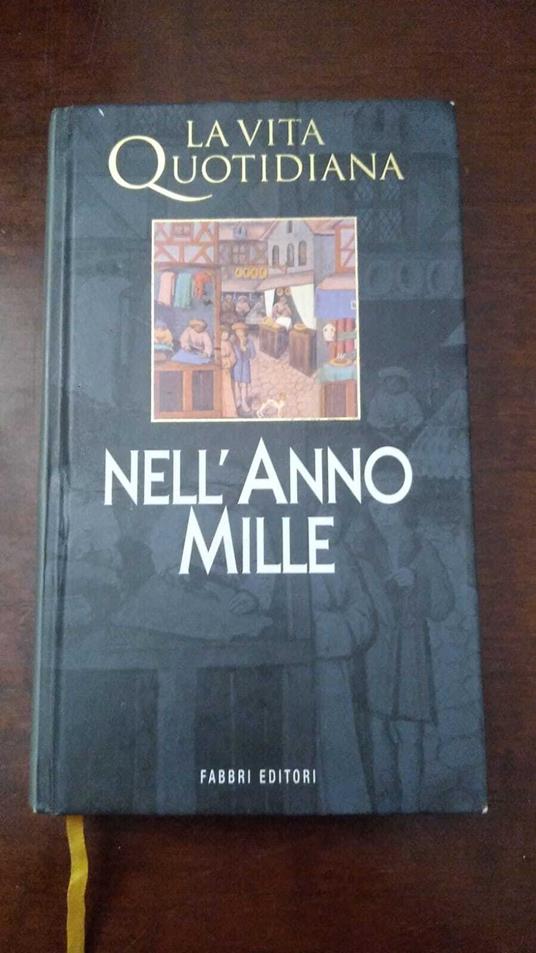 vita quotidiana, Nell'anno mille - Edmond Pognon - copertina