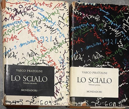 Lo scialo I-II volumi - Vasco Pratolini - copertina