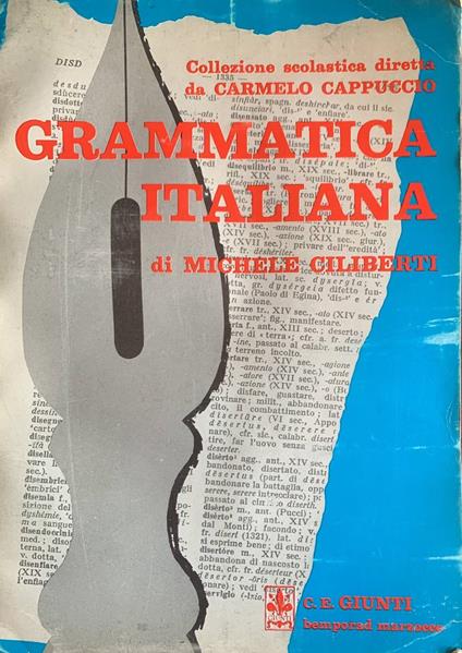 Grammatica italiana - copertina