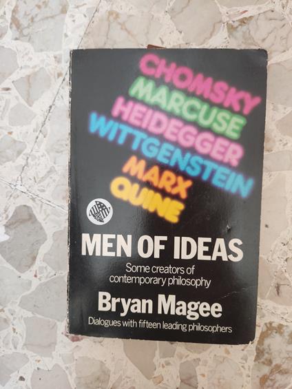 Men of ideas - Bryan Magee - copertina