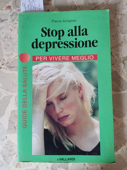 Stop alla depressione - Pierre Solignac - copertina