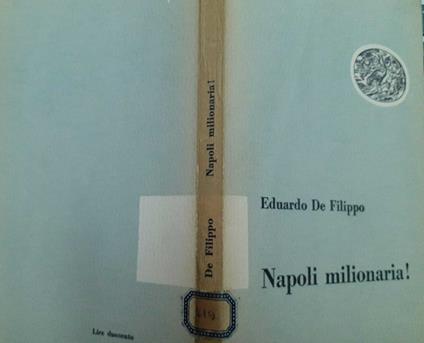 Napoli milionaria! - Eduardo De Filippo - copertina