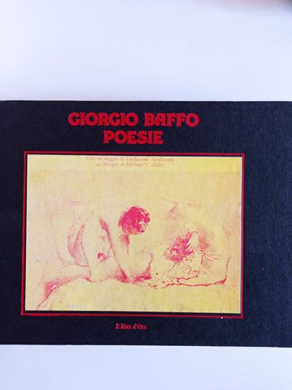 Poesie - Giorgio Baffo - copertina