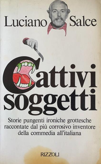 Cattivi soggetti - Luciano Salce - copertina