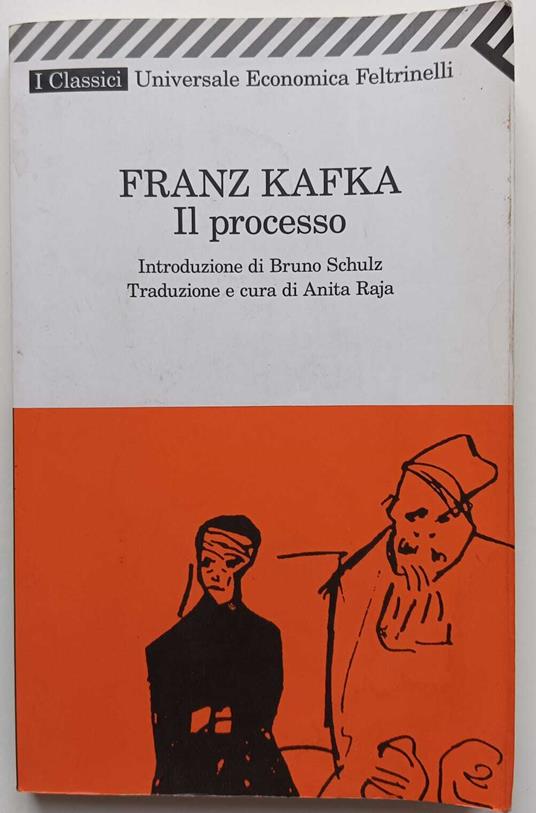 Il processo - Franz Kafka - copertina