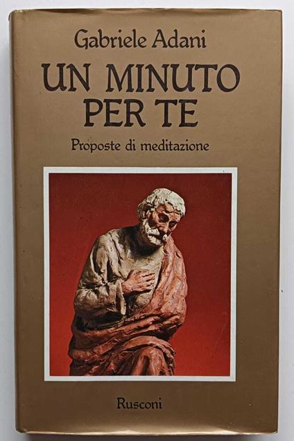 Un minuto per te - Gabriele Adani - copertina