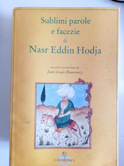 Sublimi parole e facezie di Nasr Eddin Hodja - copertina