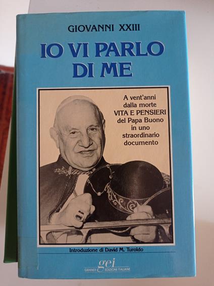 Io vi parlo di me - Giovanni XXIII - copertina