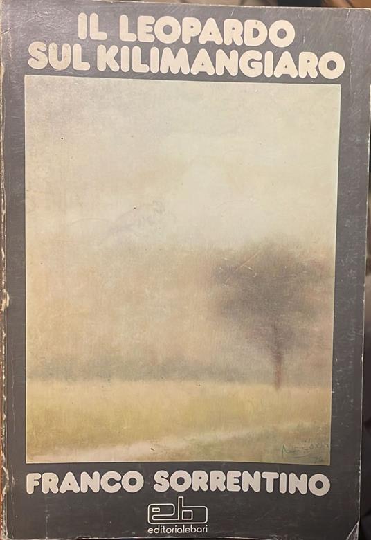 il leopardo sul kilimangiaro - copertina