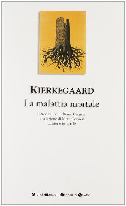 La malattia mortale - Sören Kierkegaard - copertina