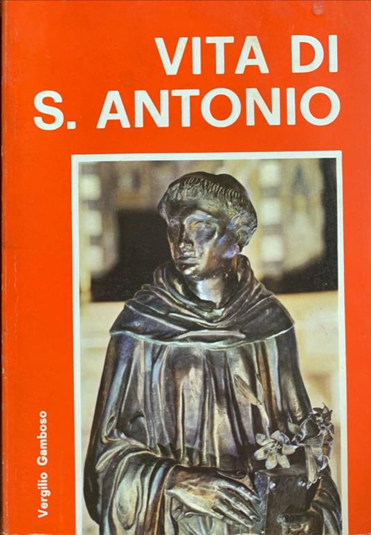 Vita di S. Antonio - Vergilio Gamboso - copertina