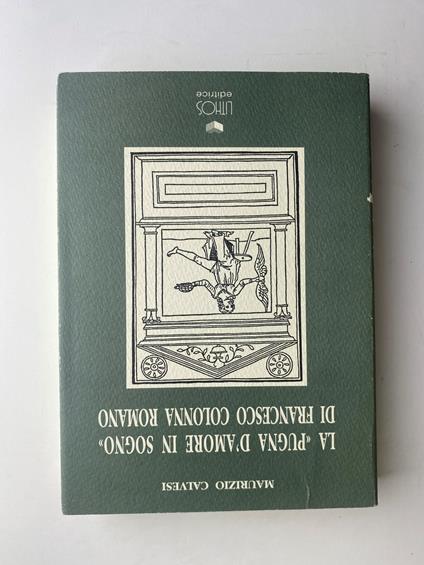 La pugna d'amore in sogno di Francesco Colonna romano - Maurizio Calvesi - copertina