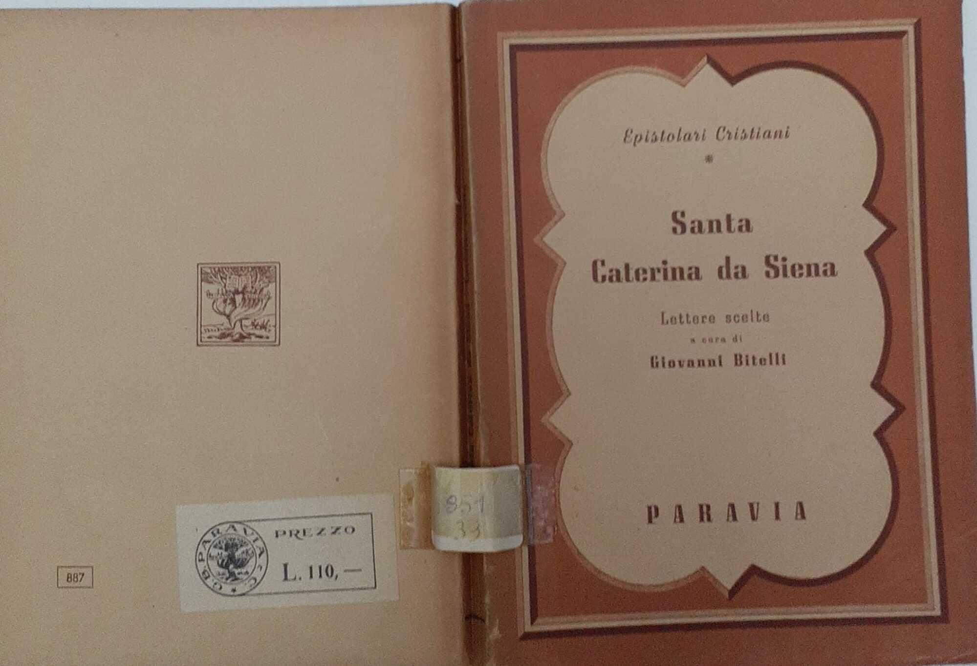 Caterina da Siena. Lettere scelte